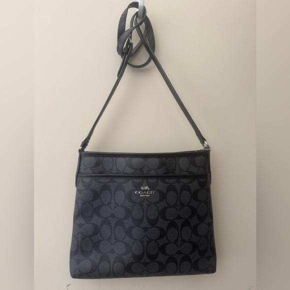 Coach Handbags - Coach Zip File Shoulder Bag